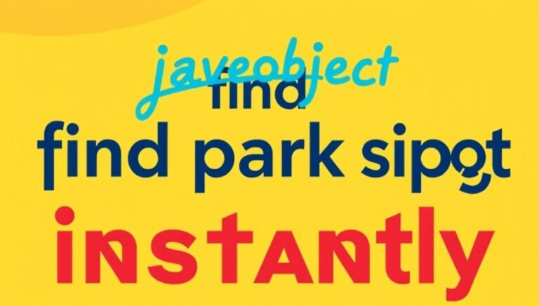 find parking spot instantly javaobjects
