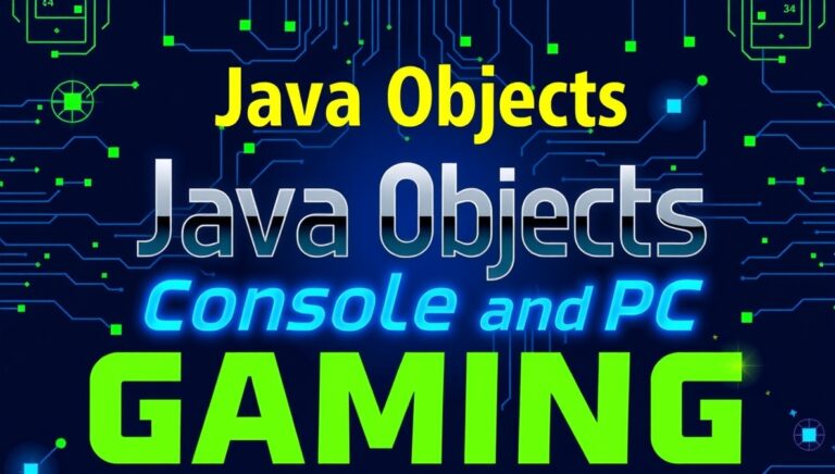 javaobjects console & pc gaming