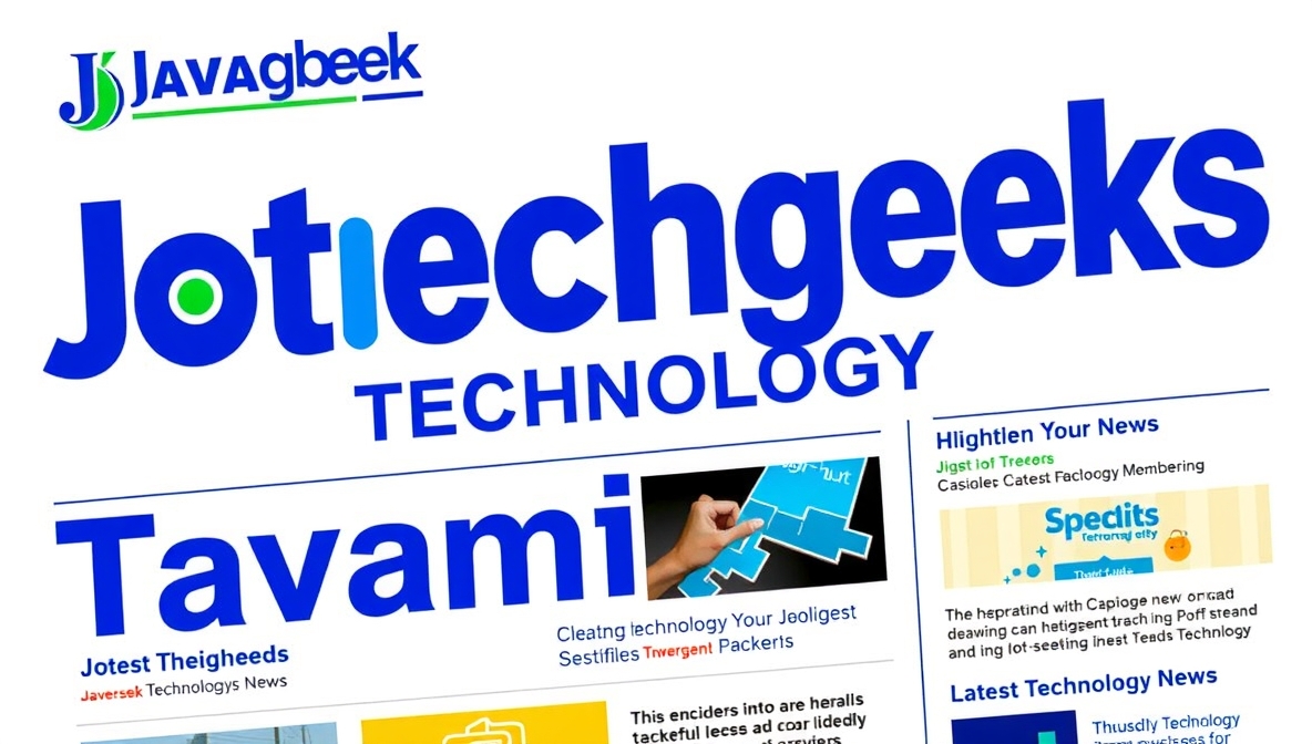 jotechgeeks technology news by javaobjects