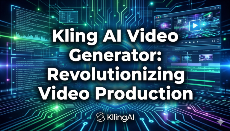 Kling AI Video Generator Revolutionizing Video Production