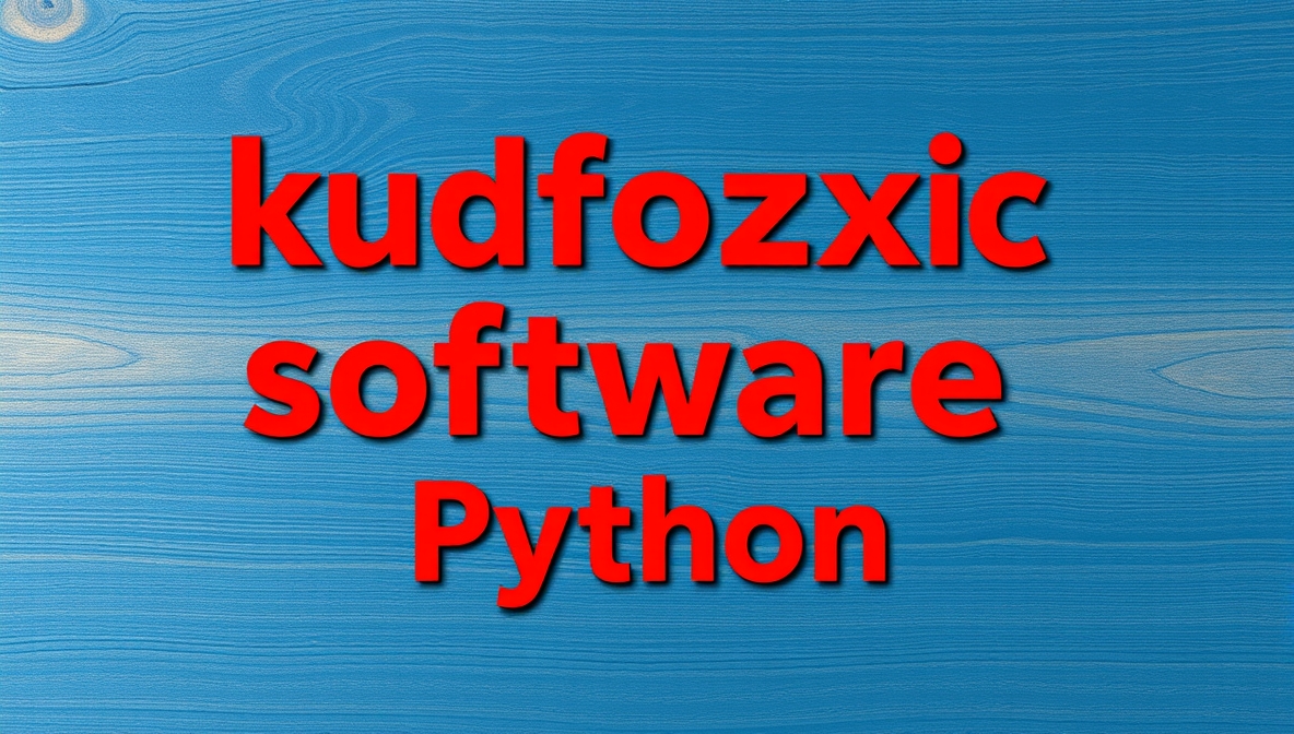kudfozxic software python bug