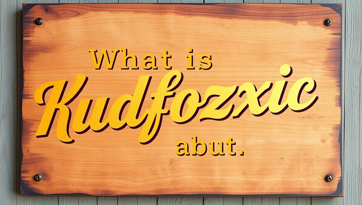 what is kudfozxic about