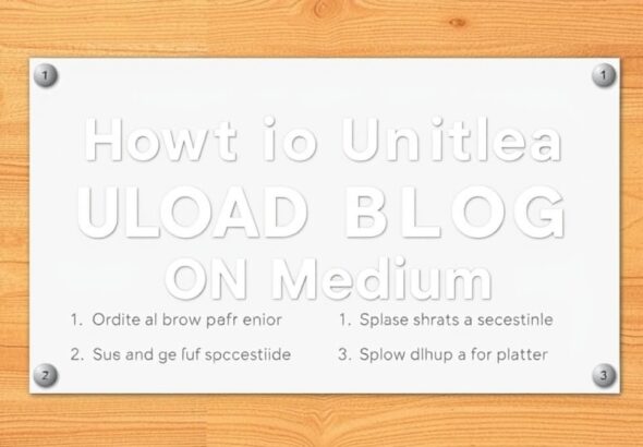 how to upload blog on medium by uploadblog com
