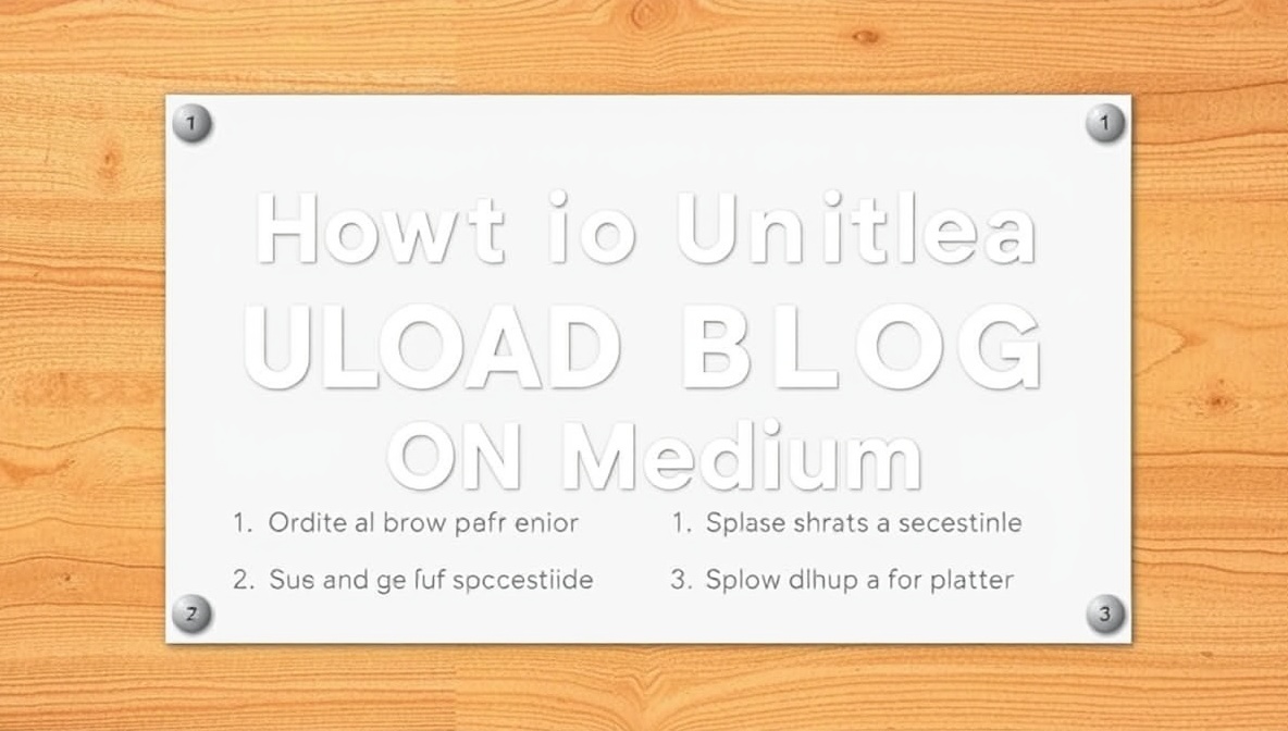how to upload blog on medium by uploadblog com
