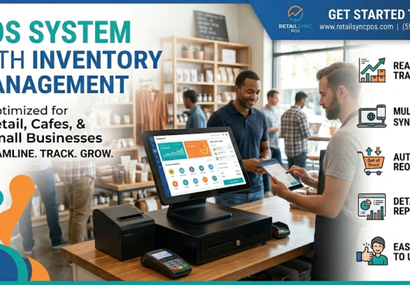 POS system with inventory management