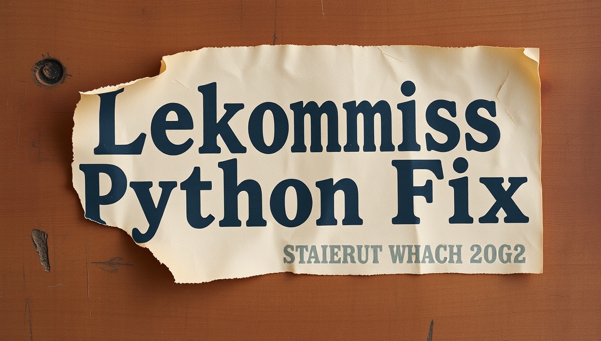 llekomiss python fix