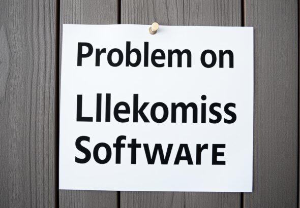 problem on llekomiss software