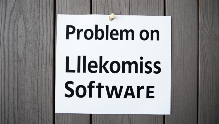 problem on llekomiss software