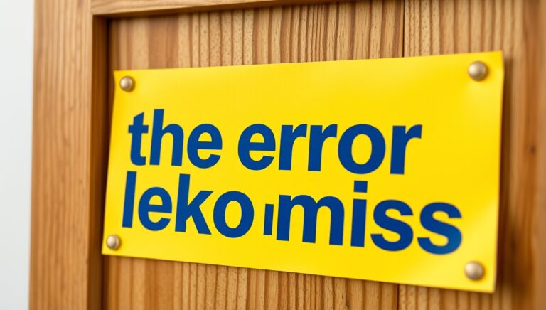 the error llekomiss