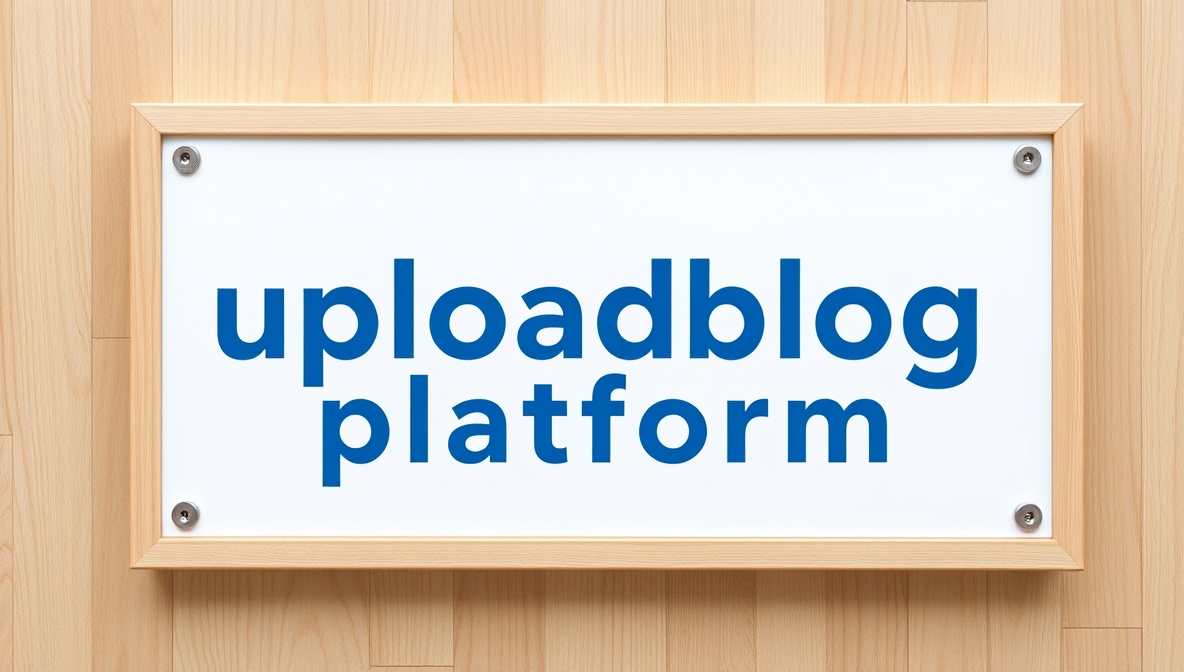 uploadblog platform